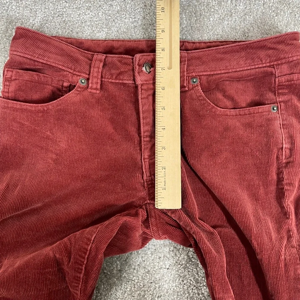 Patagonia Corduroy Pants Womens 29 Fitted Slim Fit (Sz Tag 26) Organic Cotton